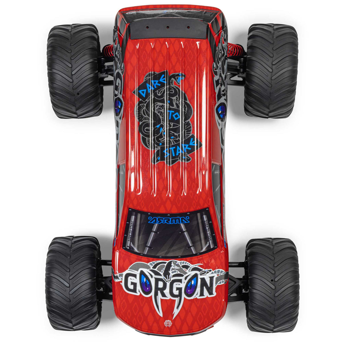 GORGON 2wd MT 1/10 RTR Smart 3300 7C S120 USB Red