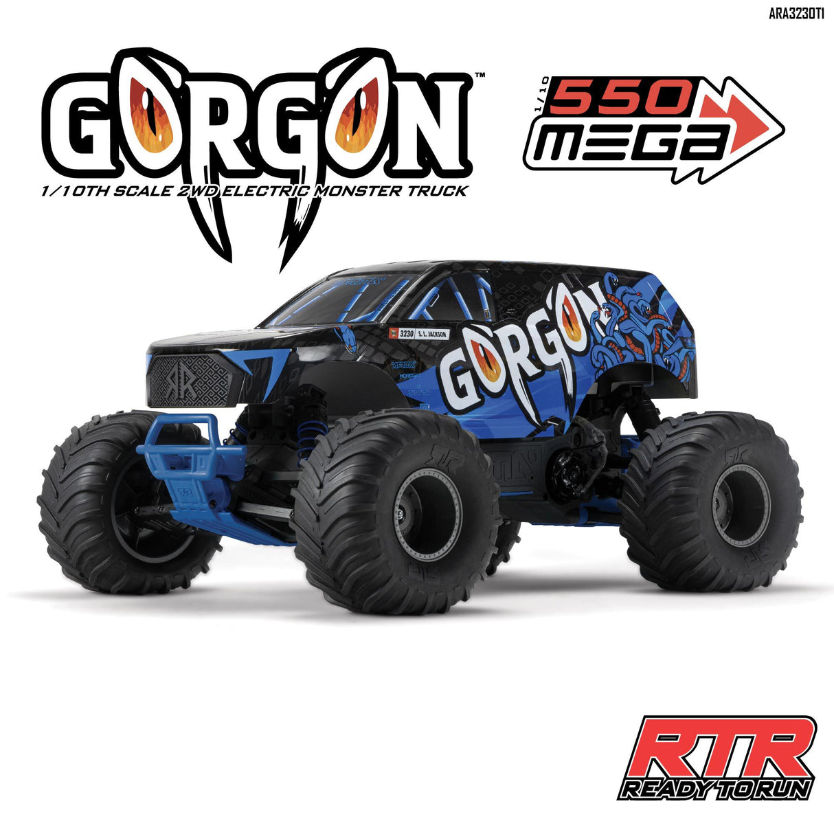 1/10 SCX10 III Coyote 4X4 RTR Brushed Rock Crawler, Blue