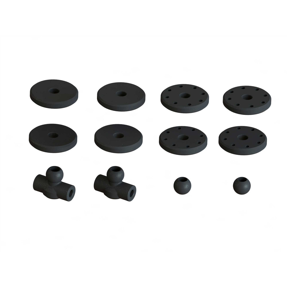 Shock Set Bore:16mm, Length:106mm Oil:2000cSt