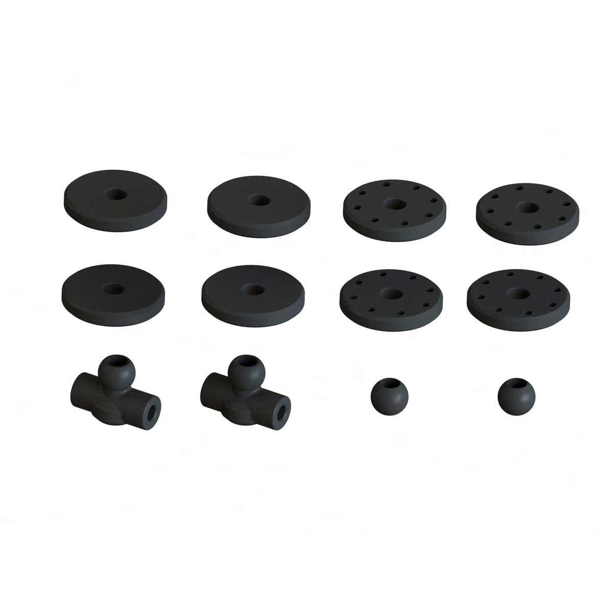 Shock Set Bore:16mm, Length:77mm Oil:2000cSt