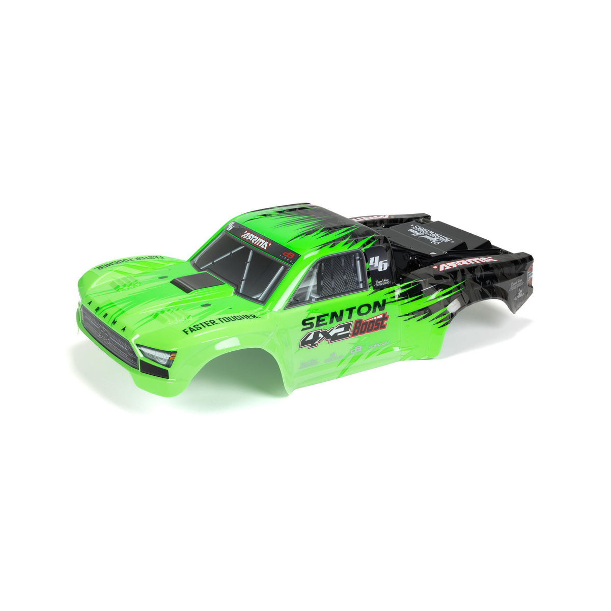 SENTON 4X2 Painted Decaled Trimmed Body Grn/Blk