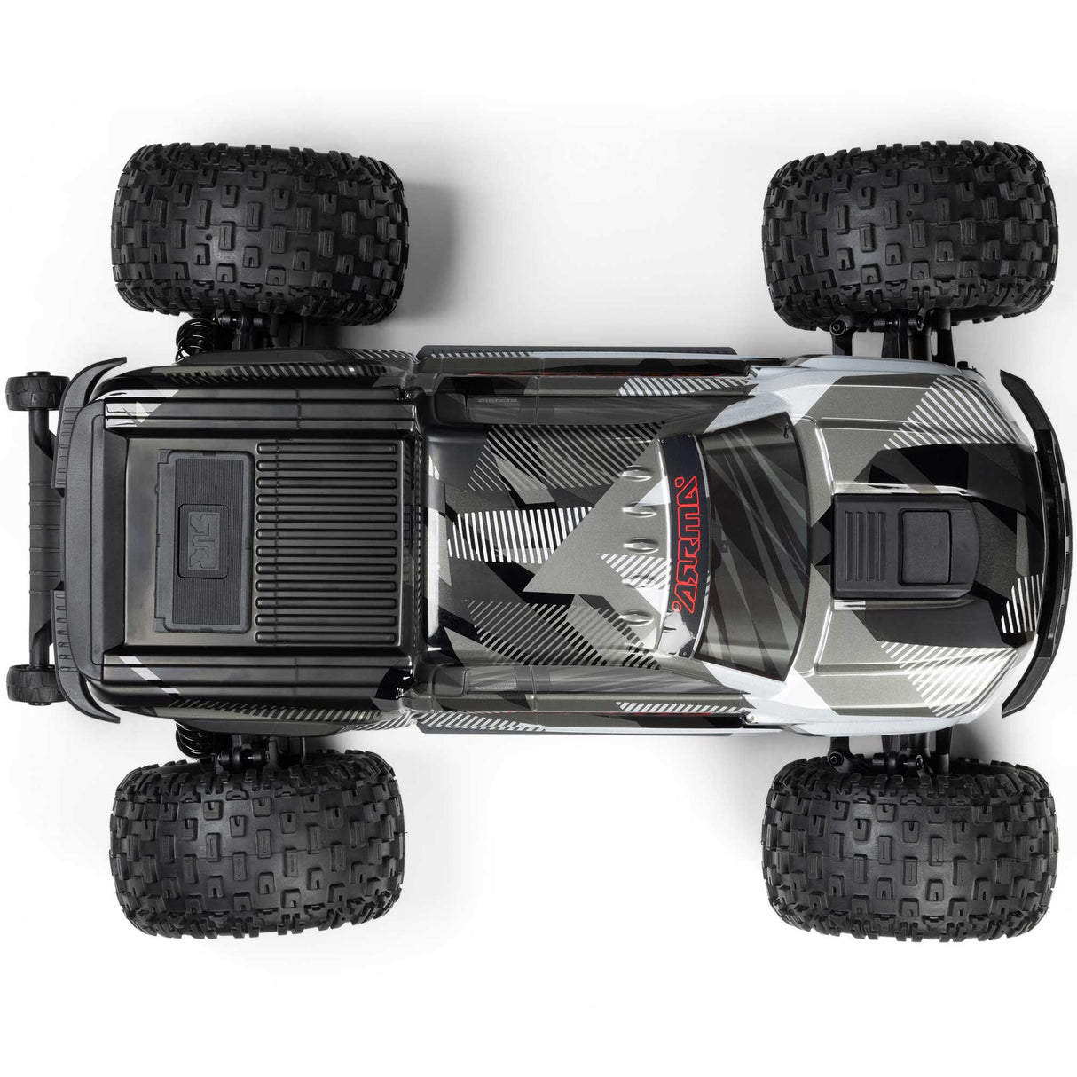 1/10 GRANITE 4X4 223S BLX BRUSHLESS MONSTER TRUCK RTR WITH DSC, GUN METAL