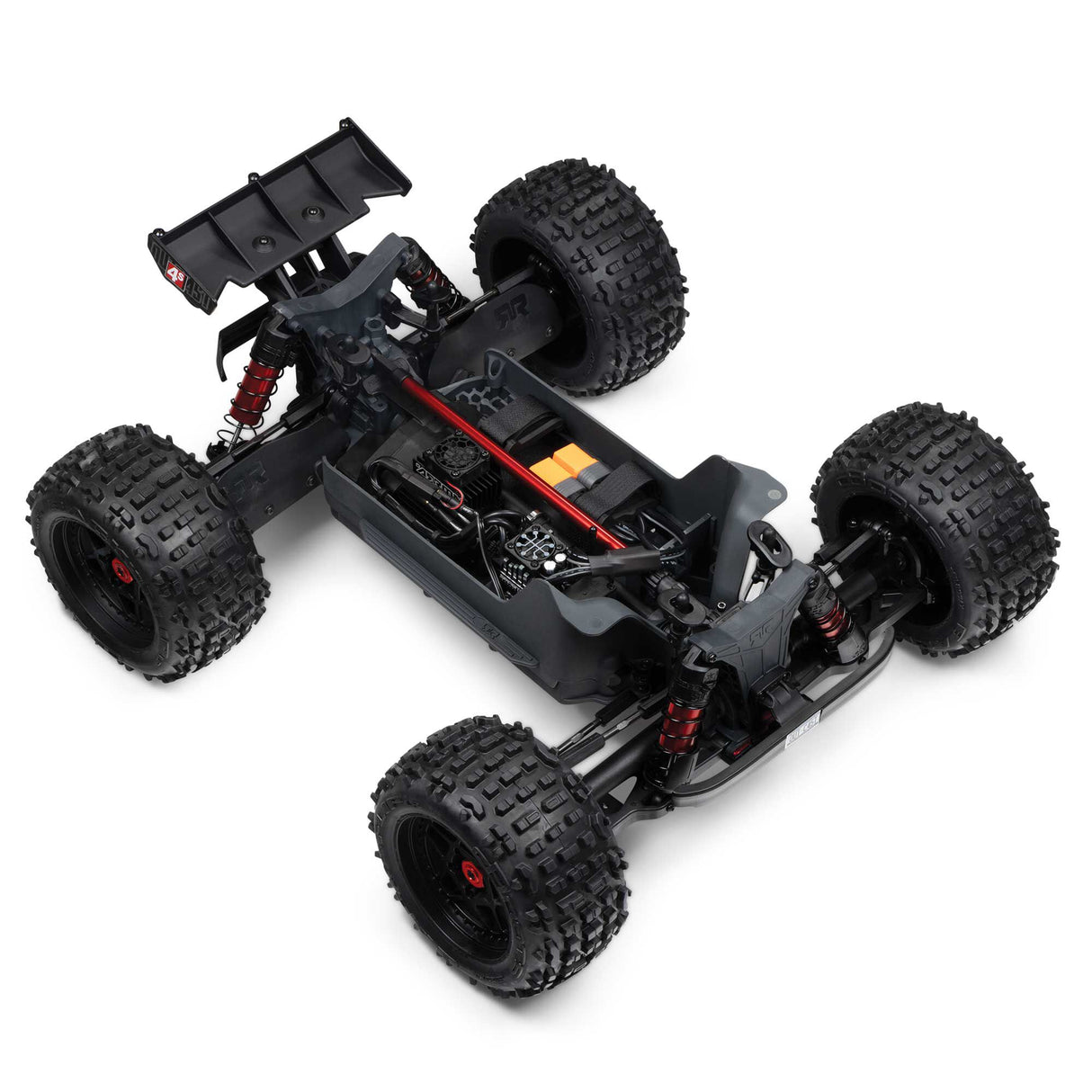 OUTCAST 4X4 4S BL 1/10TH 4WD STUNT TRK (GUNMETAL)