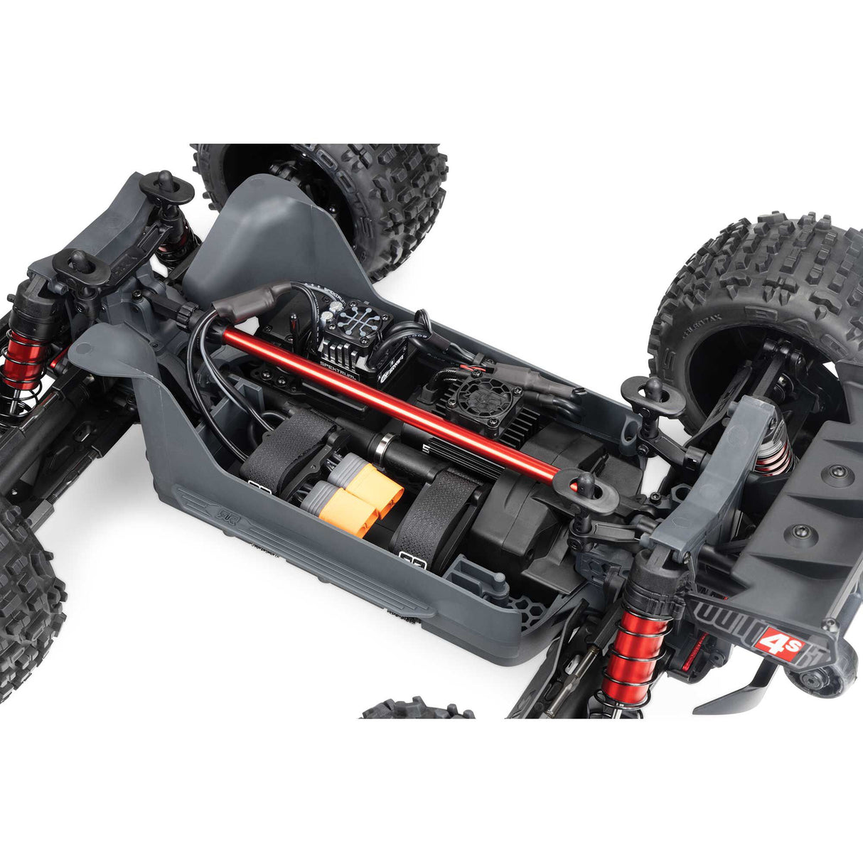 OUTCAST 4X4 4S BL 1/10TH 4WD STUNT TRK (GUNMETAL)