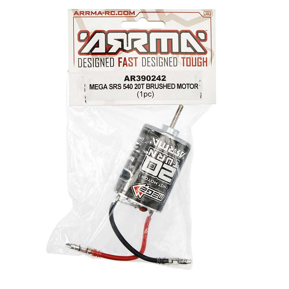 AR390242 540 Brushed Motor 20T Mega SRS