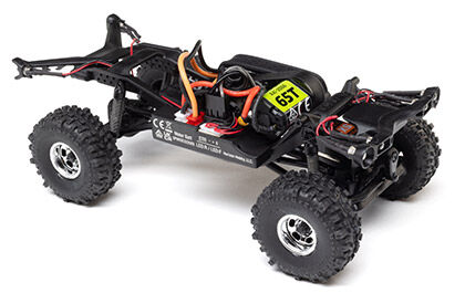 1/30 SCX30 Chevrolet K10 4X4 RTR Brushed Rock Crawler (Battery & Charger Included), Green
