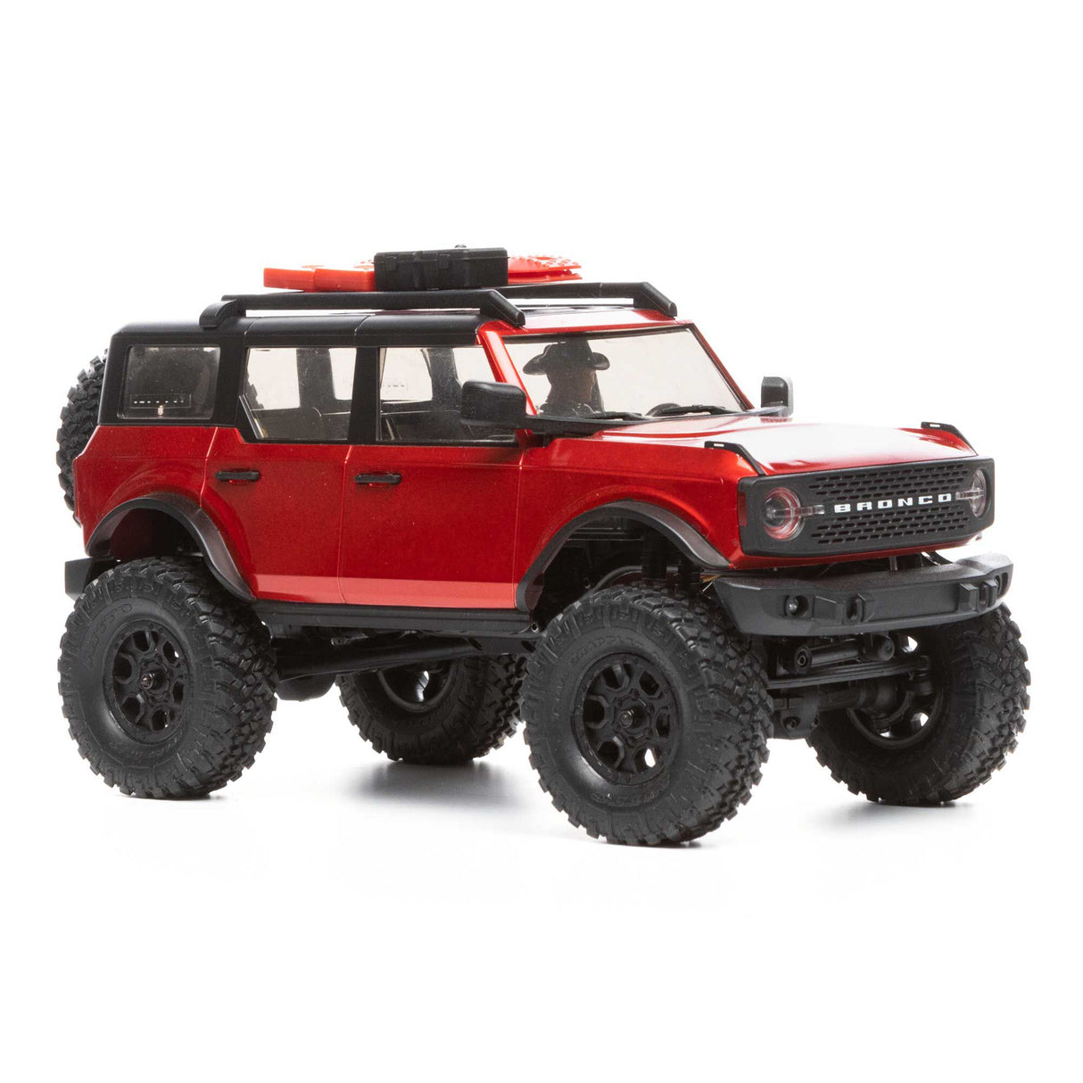 1/24 SCX24 2021 Ford Bronco 4WD Truck RTR, Red