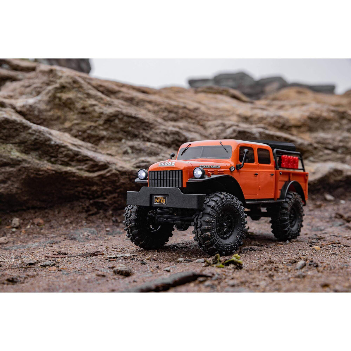 SCX24 40's 4 Door Dodge Power Wagon, :1/24 4WD-RTR
