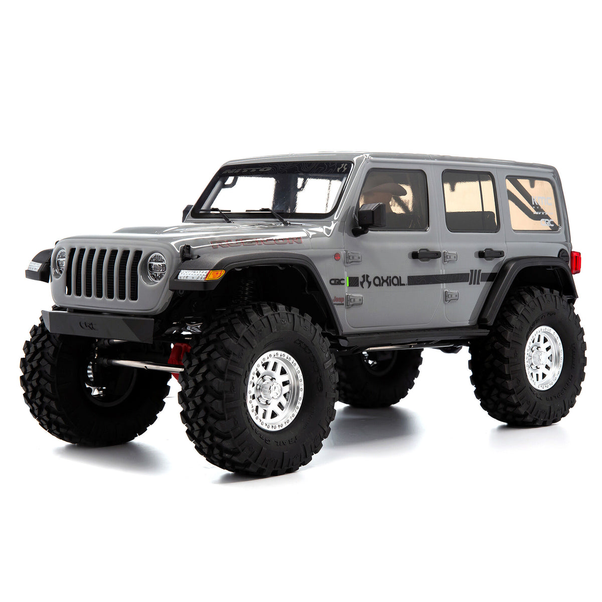 1/10 SCX10 III Jeep JLU Wrangler 4X4 RTR Brushed Rock Crawler,Gray