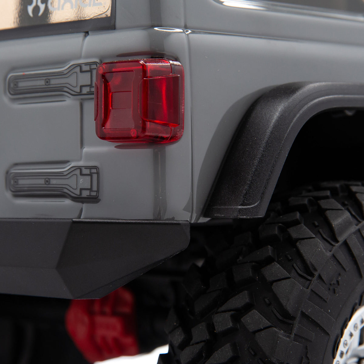 1/10 SCX10 III Jeep JLU Wrangler 4X4 RTR Brushed Rock Crawler,Gray