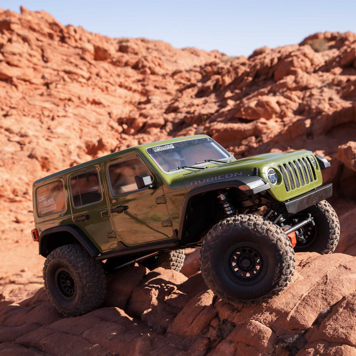 1/6 SCX6 Jeep JLU Wrangler 4WD Crawler RTR: