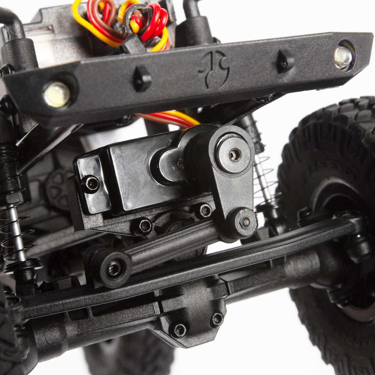 SCX24 Deadbolt 1/24th Scale Elec 4WD - RTR, Red
