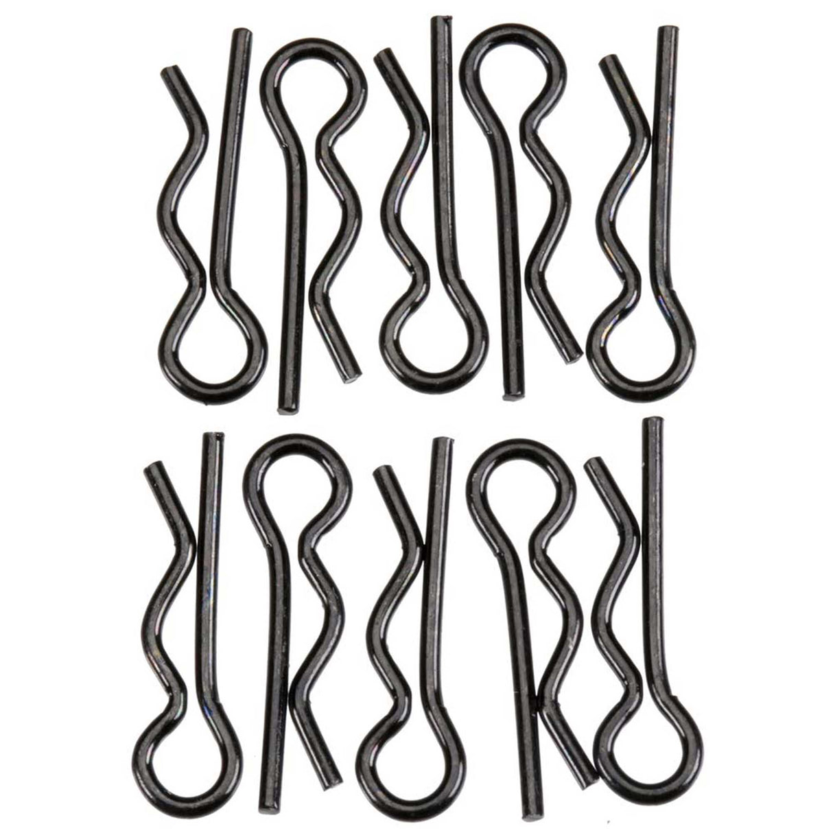 Body Clip 6mm Black (4)