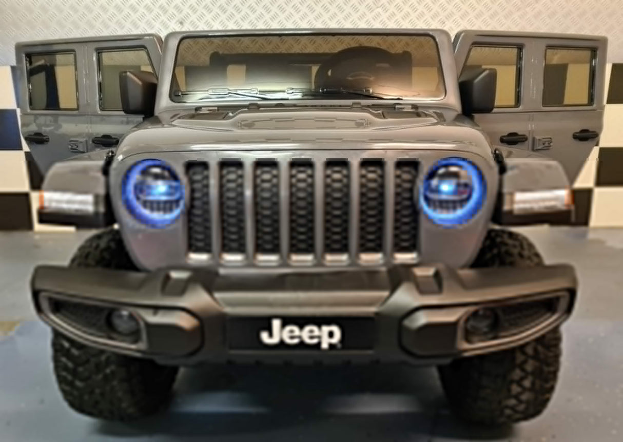 2-personers børne jeep Jeep Gladiator 12volt m. fjernbetjening