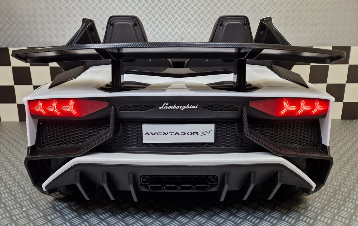 Lamborghini Aventador SV XXL 24V elbil för barn – 2 personer
