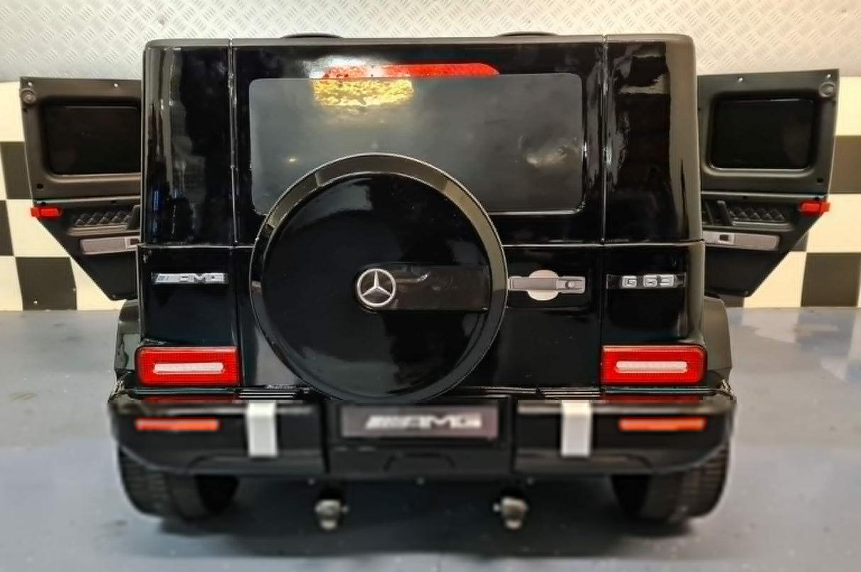 Mercedes G63 2-personers 24 volt metallic sort