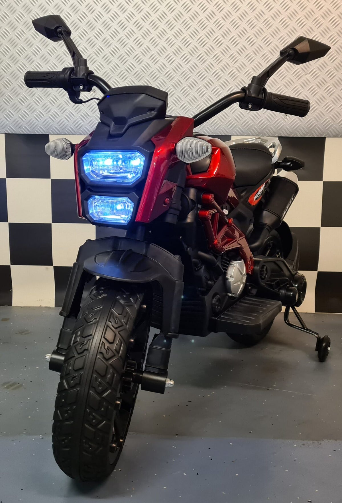 Grom Superbike 12V elmotorcykel för barn