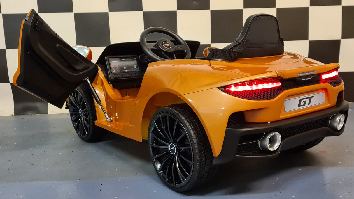 Elektrisk børnebil 12V McLaren 620 GT m. fjernbetjening