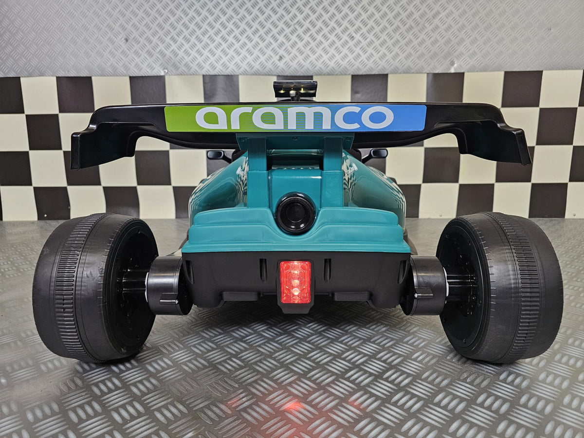 Aston Martin Formel 1 24V elbil för barn – 1 person