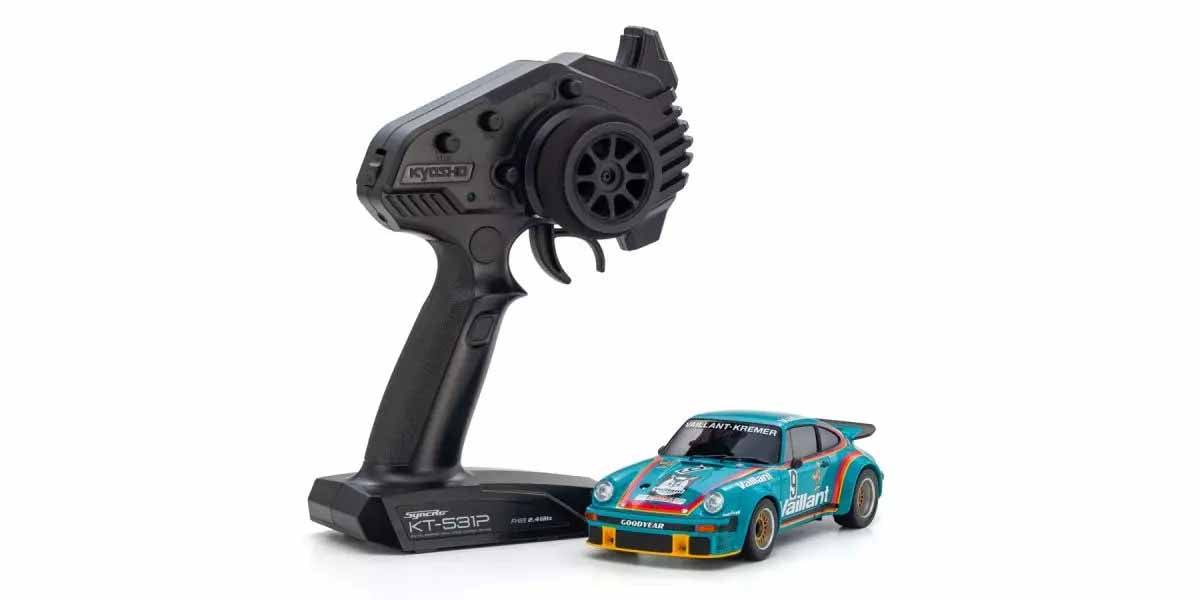 Kyosho Mini-Z MR04 RWD Porsche 934 RSR 1976 Vaillant #9 (N-RM/KT531P)