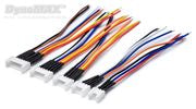 Balance Connector Set TP Male (pin) with wire 2-6S