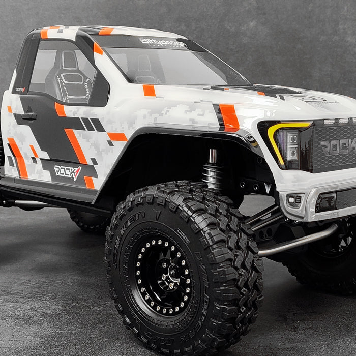 ROCK1 1/10 Clear Body for 313mm Wheelbase Crawler Pre-Cut (Only Cab)