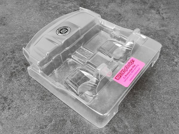 Clear Interior for ROCK1 1/10 Crawler Body Pre-Cut