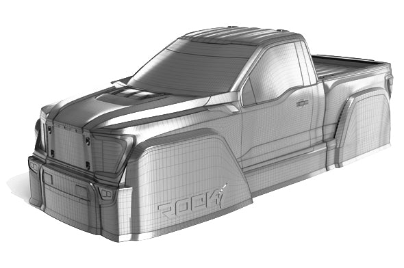ROCK1 1/10 Clear Body for 313mm Wheelbase Crawler