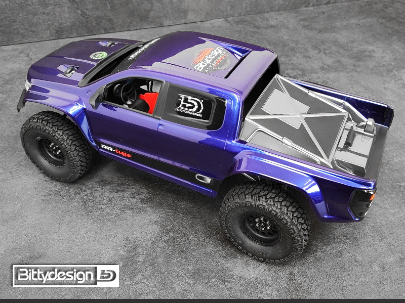 RR-Baja 1/10 Clear Body for 313mm Wheelbase Crawler Pre-Cut
