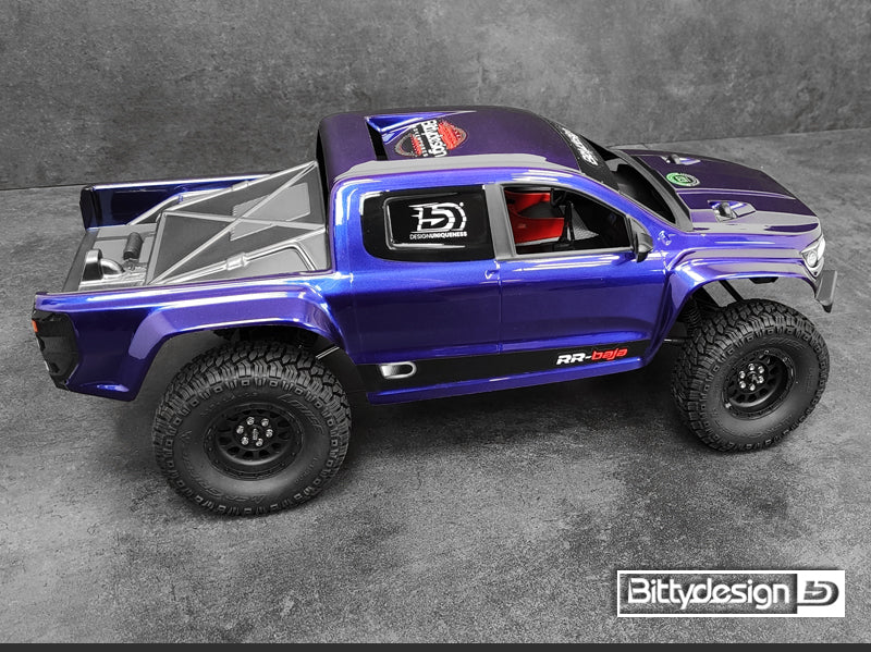 RR-Baja 1/10 Clear Body for 313mm Wheelbase Crawler Pre-Cut