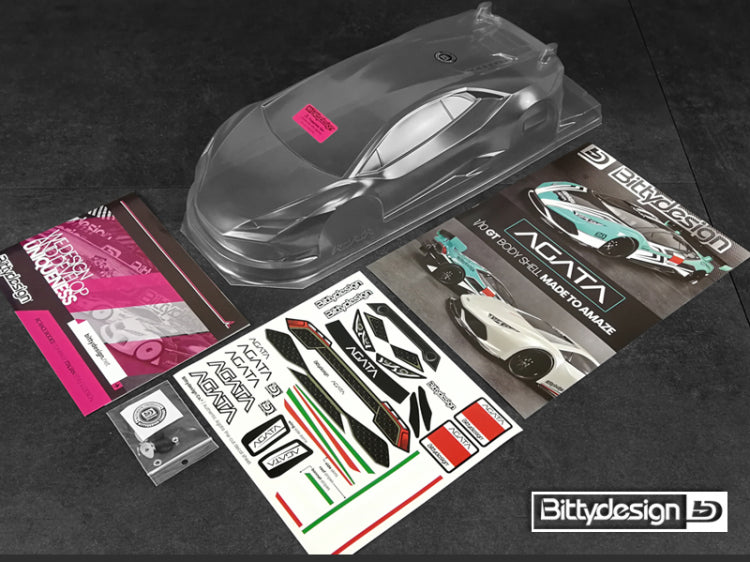 Body Agata (Clear) 1/10 GT 190mm
