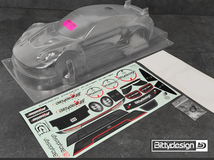 P-GT3R 1/10 GT Clear Body 190mm