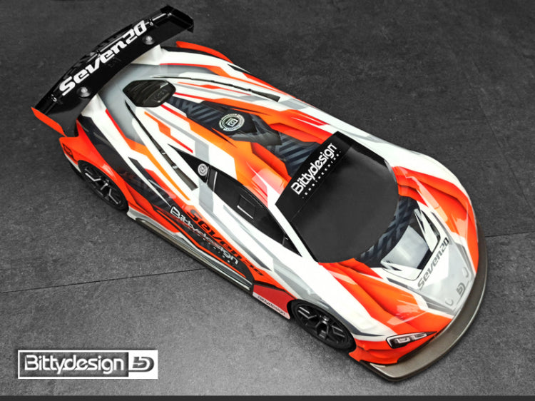 Body Seven20 (Clear) 1/10 GT 190mm