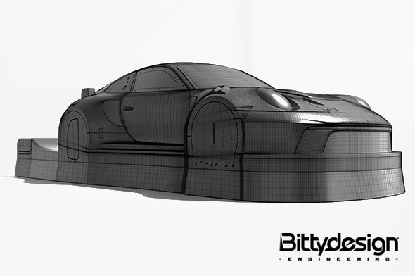 GT12 Body P-GT3R for 1/12 Supastox class