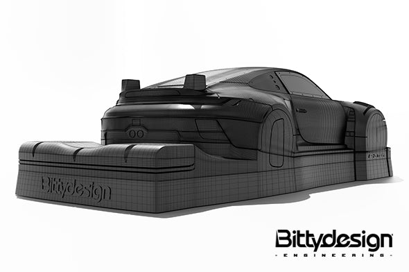 GT12 Body P-GT3R for 1/12 Supastox class