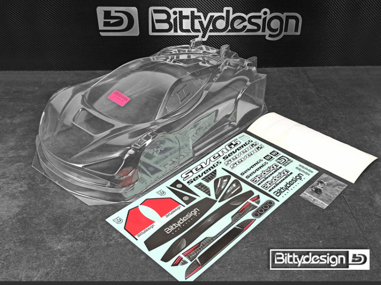 Seven65 1/8 GT Clear Body 325mm Wheelbase
