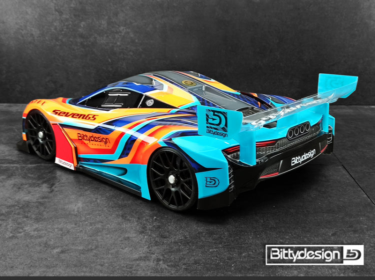 Seven65 1/8 GT Clear Body 325mm Wheelbase