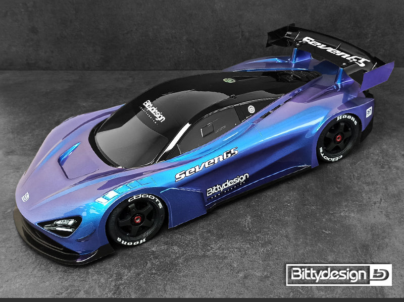 Seven65 1/8 GT Clear Body 325mm Wheelbase