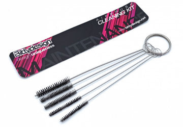 Hobbynox BDTD6-1 - Airbrush Cleaning Set (5 nylon brushes sizes)