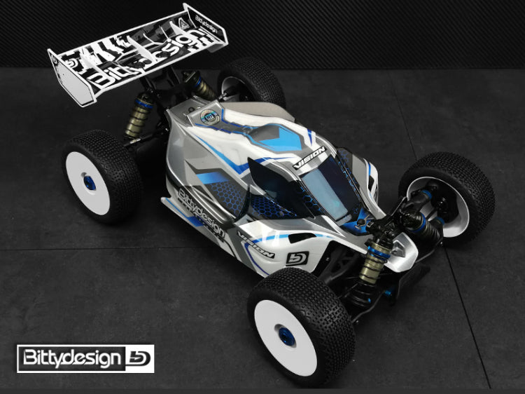 Body VISION 1/8 Buggy AE RC8B3.1E Electric (Clear) Pre-Cut