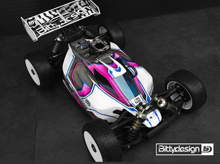 Body VISION 1/8 Buggy Mugen MBX8 (Clear) Pre-Cut