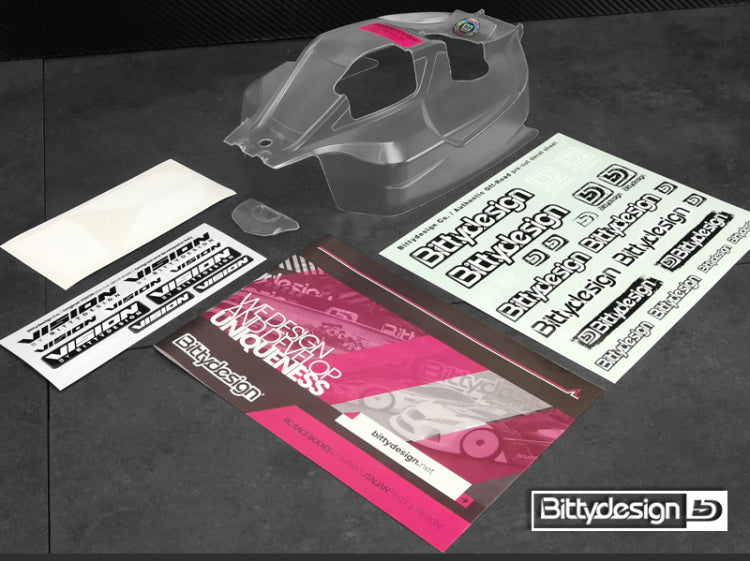 Body VISION 1/8 Buggy Xray XB8´20 Clear Pre-cut