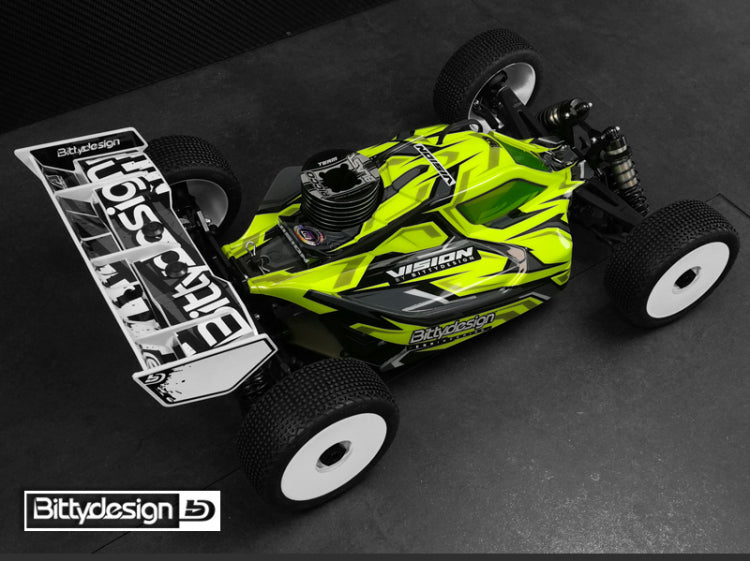 Body VISION 1/8 Buggy Xray XB8´20 Clear Pre-cut