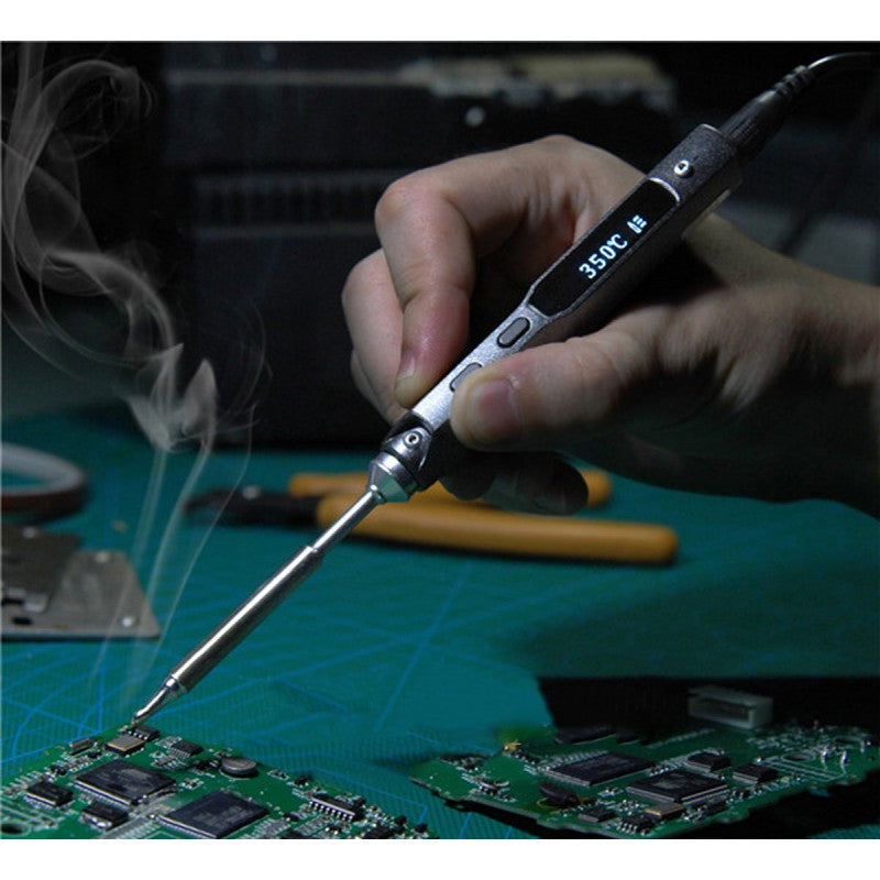 TS100 Soldering iron (12-24V/17-65W) - Luxe set V2022
