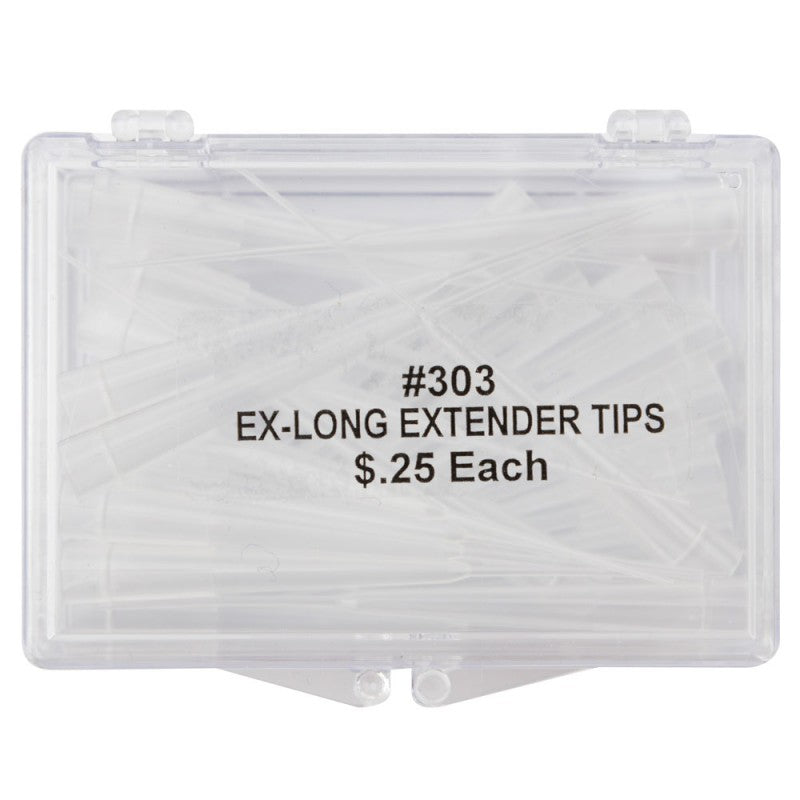 Extra Long Extender Tips (6 per bag)