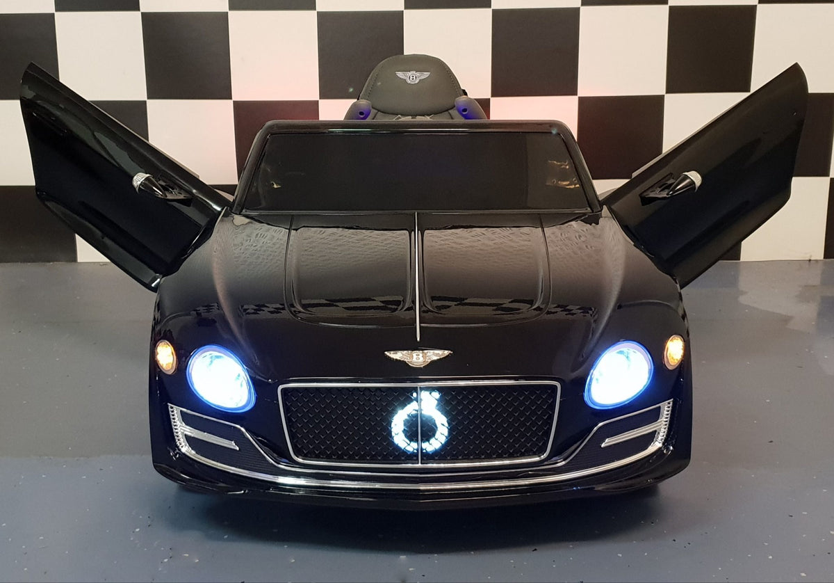 Bentley EXP 12V elbil för barn – 1 person, svart