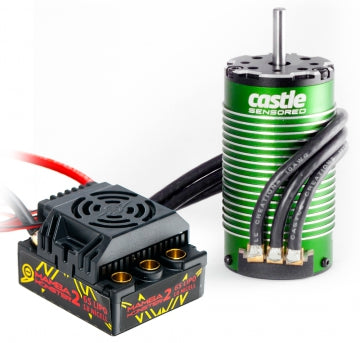 Castle Creations 010-0108-04 - MAMBA MONSTER-2 1:8 25V WP ESC & 1512-2650KV Sensor Motor