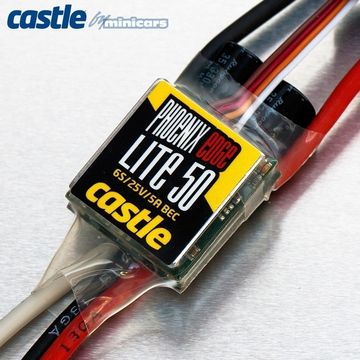 Castle Creations 010-0113-00 - PHOENIX EDGE LITE 50 - 25V 50A ESC