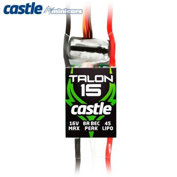 Castle Creations 010-0129-00 - TALON 15 - 2-4S 15A 3A-BEC ESC