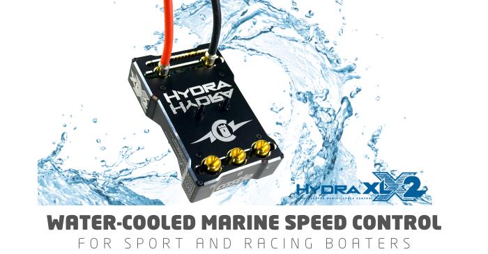 Hydra XLX2, 3-8S, 20A BEC, ESC Marine*